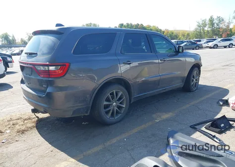 2017 Dodge Durango Gt Awd z USA, uszkodzony, nr VIN 1C4RDJDG3HC883966